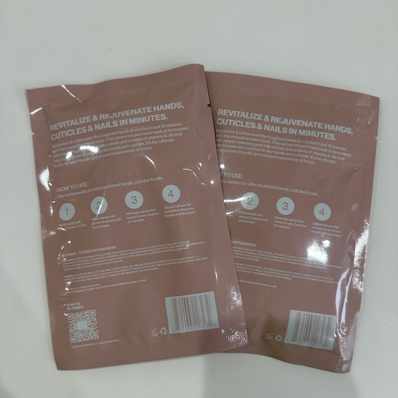 NEW (Set of 2) Nailboo Dream Hands Intensive Moisturizing Hand and Nail Mask - Picture 2 of 2